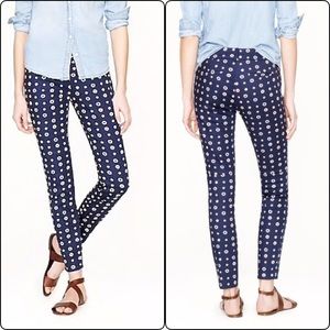 📌 J.Crew Foulard Print Minnie Pants
